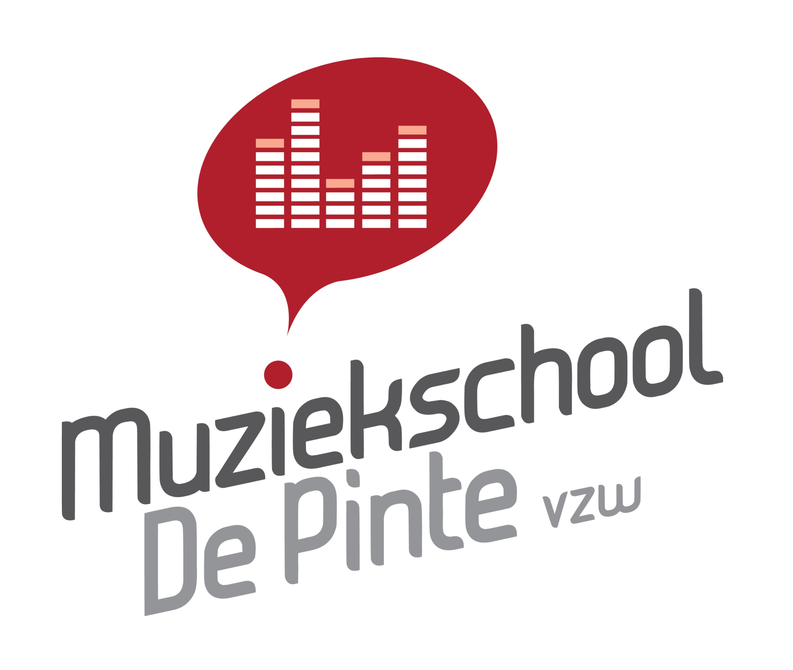 Logo Muziekschool De Pinte, vzw