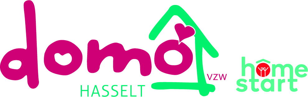Het logo van Domo Hasselt Home-Start