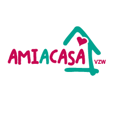 Het logo van Amiacasa vzw