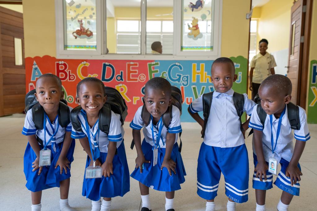 Wir haben auch Kindergärten in Tansania, Brasilien, Guatemala und Mexiko.