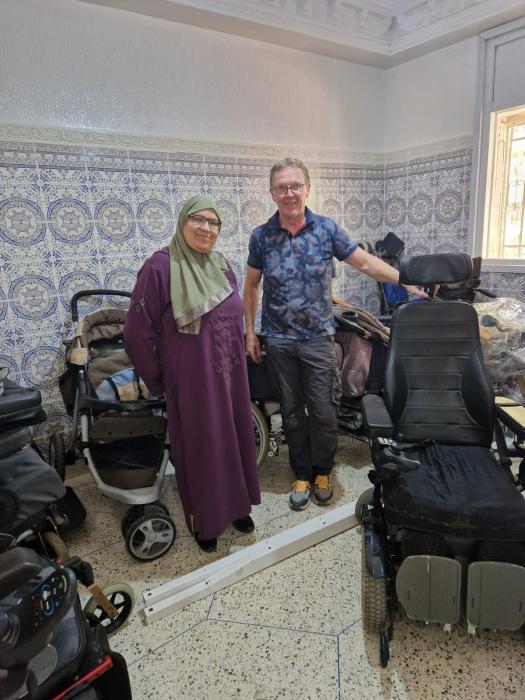 Don à la clinique de Fès (Maroc)
