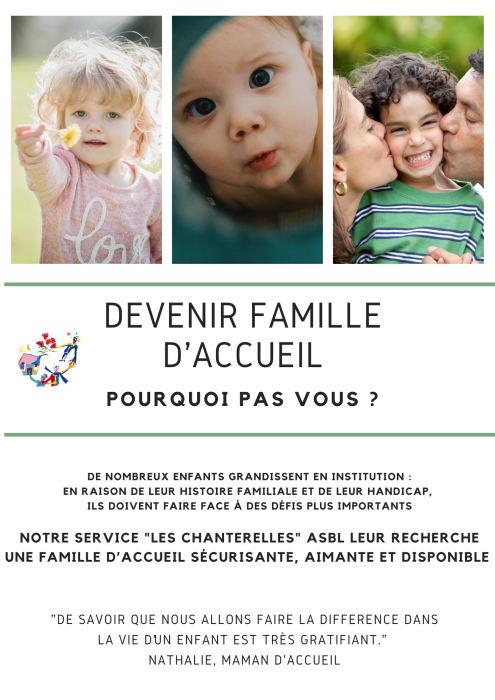 Affiche - Famille d'accueil 1