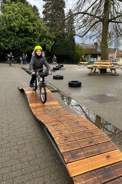 Parcours vélo ludique dans les écoles 